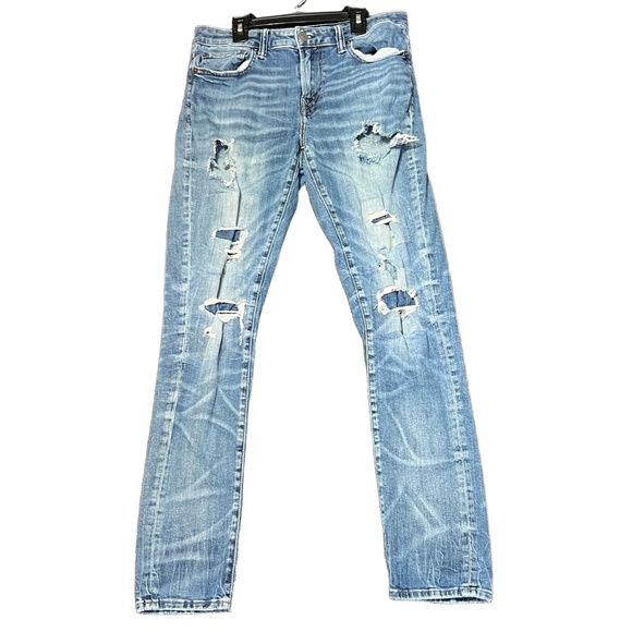 American Eagle Outfitters Other - American Eagle Blue Jeans Mens 32x32 Skinny Flex Casual‎ Streetwear Denim Rugged